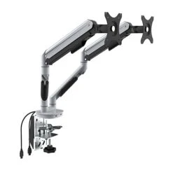 Loctek N Adjustable Monitor Arm, Up To 30", White (Q7D)