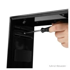 Mind Reader CPU-BLK Under Desk Computer Tower Adjustable Holder, Black 8 Mind Reader CPU-BLK Under Desk Computer Tower Adjustable Holder, Black -Ergot Office Furniture Shop sp20647598 s7