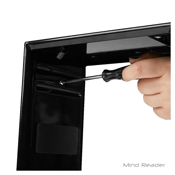 Mind Reader CPU-BLK Under Desk Computer Tower Adjustable Holder, Black 3 Mind Reader CPU-BLK Under Desk Computer Tower Adjustable Holder, Black - Image 3
