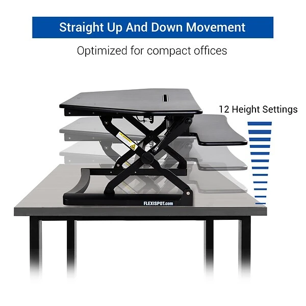 Flexispot M4B 41" Corner Adjustable Standing Desk, MFD Desktop And Metal Base 6 Flexispot M4B 41" Corner Adjustable Standing Desk, MFD Desktop And Metal Base - Image 6