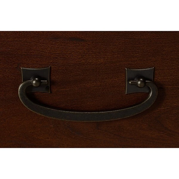 Office By Kathy Ireland® Ironworks Lateral File Cabinet, Coastal Cherry (KI50204-03) 6 Office By Kathy Ireland® Ironworks Lateral File Cabinet, Coastal Cherry (KI50204-03) - Image 6