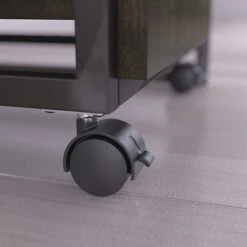 Bush Furniture Refinery 62W Industrial Desk With 3 Drawer Mobile File Cabinet, Rustic Gray (RFY005RG) 8 Bush Furniture Refinery 62W Industrial Desk With 3 Drawer Mobile File Cabinet, Rustic Gray (RFY005RG) -Ergot Office Furniture Shop sp21568893 s7