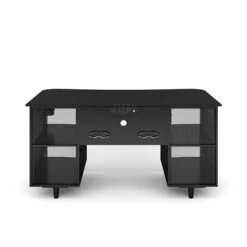 Whalen Emergent Gaming 60" Laminate Computer Desk, Black (SPUS-EGDB)