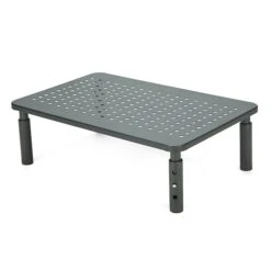 Mind Reader Rectangle Monitor Stand, Ventilated Metal For Computer, Laptop,Monitor, Black (4LEGMET-BLK) -Ergot Office Furniture Shop sp24614797 s7
