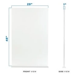 Mount-It! 48"W Desk Table Top For Standing Desks, White (MI-7935) 7 Mount-It! 48"W Desk Table Top For Standing Desks, White (MI-7935) -Ergot Office Furniture Shop sp25284933 s7