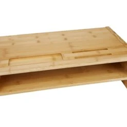 Mind Reader Monitor Stand Organizer, 6 Compartments, Office, Desk, Laptop, Bamboo Brown (MONITORBM-BRN) 9 Mind Reader Monitor Stand Organizer, 6 Compartments, Office, Desk, Laptop, Bamboo Brown (MONITORBM-BRN) -Ergot Office Furniture Shop sp27408361 s7