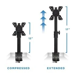 Mount-It! Height Adjustable Single Monitor Desk Mount For 13"-30" Screens (MI-706) -Ergot Office Furniture Shop sp32072320 s7