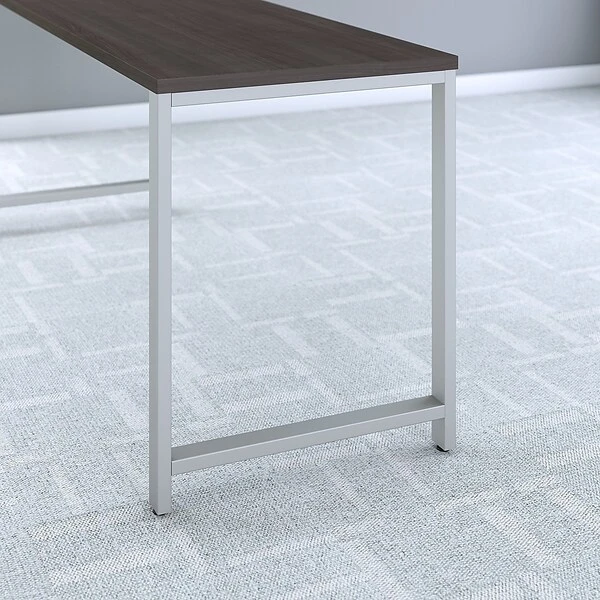 Bush Business Furniture 400 Series 48W X 24D Table Desk, Storm Gray (400S146SG) 2 Bush Business Furniture 400 Series 48W X 24D Table Desk, Storm Gray (400S146SG) - Image 2