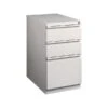 Quill Brand® 3-Drawer Vertical File Cabinet, Locking, Letter, Putty/Beige, 22.88"D (25168D)