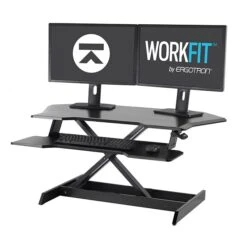 Ergotron WorkFit 21"H Adjustable Riser Desk (33-468-921)