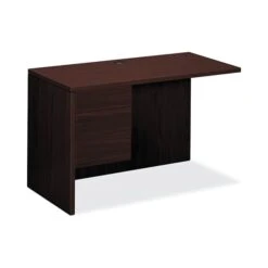 HON 10500 Series Return, 1 Box/1 File, 48"W, Mahogany Finish (HON10516LNN)