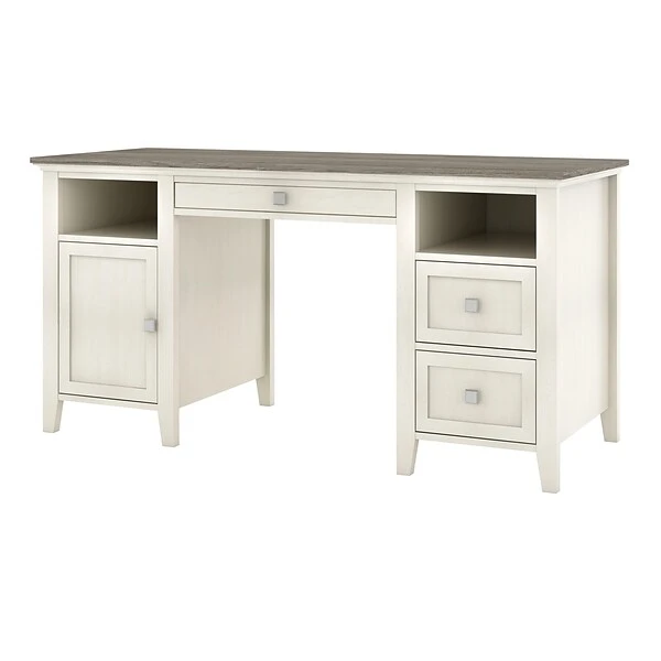 Abington 60" Desk, White (SPUS-ABTD) 1 Abington 60" Desk, White (SPUS-ABTD)