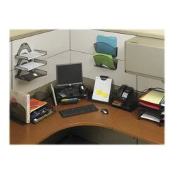 Safco Onyx Monitor Stand, Adjustable, Black (2159BL) -Ergot Office Furniture Shop sp41689059 s7