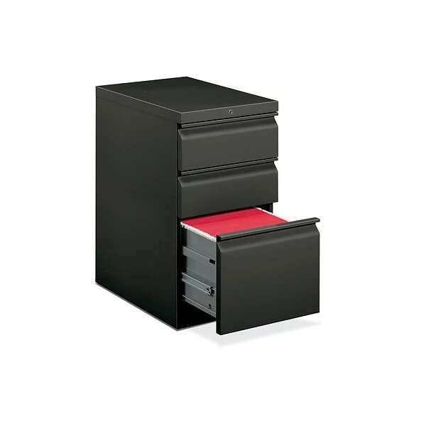 HON Brigade 800 Series 3-Drawer Vertical File Cabinet, Mobile/Pedestal, Charcoal, Letter (H33723R.L.S) 1 HON Brigade 800 Series 3-Drawer Vertical File Cabinet, Mobile/Pedestal, Charcoal, Letter (H33723R.L.S)