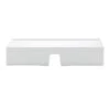 Poppin Non-Adjustable Monitor Riser, White (102092)