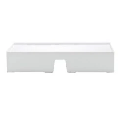 Poppin Non-Adjustable Monitor Riser, White (102092)