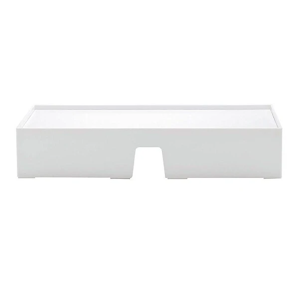 Poppin Non-Adjustable Monitor Riser, White (102092) 1 Poppin Non-Adjustable Monitor Riser, White (102092)
