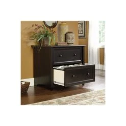Sauder Edge Water Collection 33" File, Black (409044)
