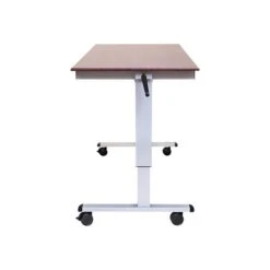 Luxor 60"W Adjustable Desk, Laminate Wood (STANDUP-CF60-DW)