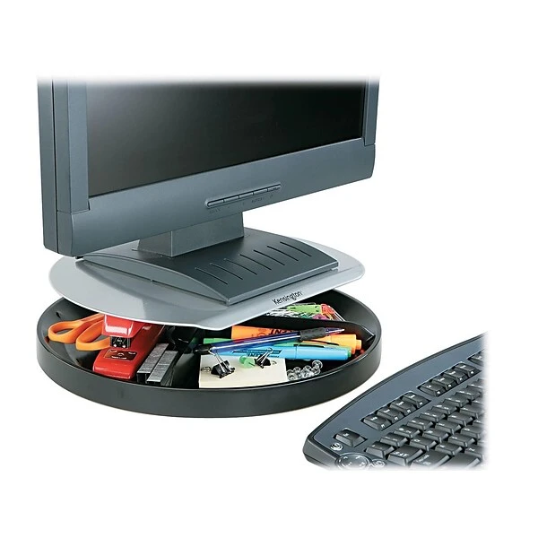 Kensington SmartFit Spin2 Monitor Stand, Gray (K60049USAF) 1 Kensington SmartFit Spin2 Monitor Stand, Gray (K60049USAF)