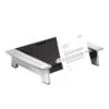 Fellowes Office Suites Monitor Riser, Up To 28" Monitor, Black/Silver (8036601)
