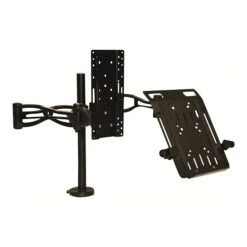 Fellowes Professional Series Depth Adjustable Dual Monitor Arm, Up To 32", Black (8041701) -Ergot Office Furniture Shop sp42804738 s7