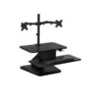 Mount-It! Standing Desk Converter With Dual Monitor Mount, Aluminum (MI-7914)