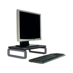Kensington SmartFit Monitor Riser, Up To 21" Monitor, Gray/Black (K60089)