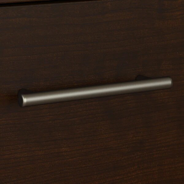 Bush Furniture Somerset 72W Office Desk With Hutch, Mocha Cherry (SET018MR) 2 Bush Furniture Somerset 72W Office Desk With Hutch, Mocha Cherry (SET018MR) - Image 2