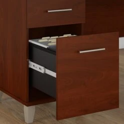 Bush Furniture Somerset 72W Office Desk With Hutch, Hansen Cherry (SET018HC) -Ergot Office Furniture Shop sp45060434 s7