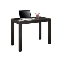 Ameriwood Home Parsons 39" W Desk With Drawer, Black Oak (9178396)