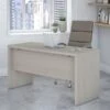 Office By Kathy Ireland® Echo 60W Credenza Desk, Gray Sand (KI60206-03)
