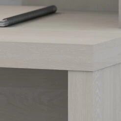 Office By Kathy Ireland® Echo 60W Bow Front Desk, Gray Sand (KI60205-03) -Ergot Office Furniture Shop sp46033578 s7