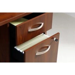 Bush Business Furniture Series C 3-Drawer Vertical File Cabinet, Locking, Letter/Legal, Hansen Cherry, 20.15" (WC24453) -Ergot Office Furniture Shop sp46631715 s7