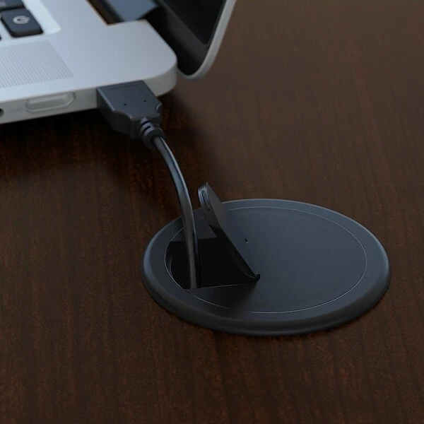 Bush Business Furniture Westfield 48W X 30D Desk, Mocha Cherry (WC12948) 2 Bush Business Furniture Westfield 48W X 30D Desk, Mocha Cherry (WC12948) - Image 2