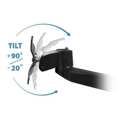 Mount-It! Modular Height Adjustable Adjustable Monitor Mount, Up To 27" Monitors, Black (MI-32116B) 13 Mount-It! Modular Height Adjustable Adjustable Monitor Mount, Up To 27" Monitors, Black (MI-32116B) -Ergot Office Furniture Shop sp4712164 s7