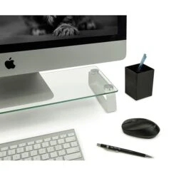 Mount It Display Stands Monitor Stand, Up To 35", White (MI-7262) -Ergot Office Furniture Shop sp4712193 s7