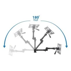 Mount It Display Stands Adjustable Monitor Stand, Up To 15.4", Black (MI-7410) -Ergot Office Furniture Shop sp4712222 s7