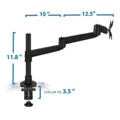 Mount-It! Single Monitor Display Mounting Arm Supports Up To 30” (MI-33111) -Ergot Office Furniture Shop sp4770646 s7