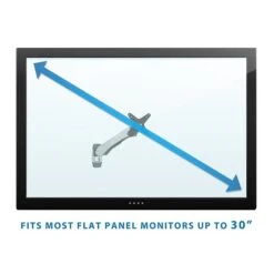 Mount-It! Modular Mount Adjustable Monitor Mount, Up To 30" Monitors, Gray/Silver (MI-34114BLK) 6 Mount-It! Modular Mount Adjustable Monitor Mount, Up To 30" Monitors, Gray/Silver (MI-34114BLK) -Ergot Office Furniture Shop sp4770685 s7