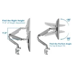 Mount-It! Monitor Arm Desk Mount For 19"-32" Screens (MI-2761) -Ergot Office Furniture Shop sp49721377 s7