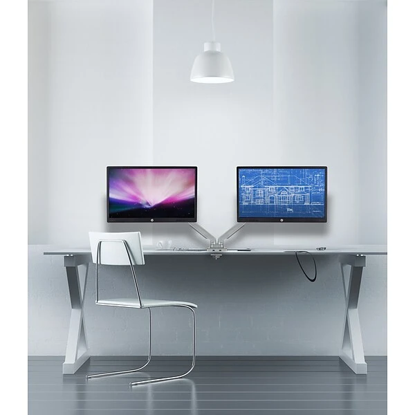 Mount-It! Dual Monitor Mount Arm With 2 USB Ports (MI-2762) 5 Mount-It! Dual Monitor Mount Arm With 2 USB Ports (MI-2762) - Image 5