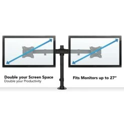 Mount-It! Dual Monitor Desk Mount For 13"-27" Screens (MI-2772) -Ergot Office Furniture Shop sp49721398 s7
