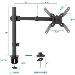 Mount-It! Large Monitor Desk Mount For 19"-42" Screens (MI-708) -Ergot Office Furniture Shop sp49721586 s7