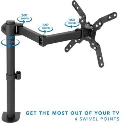 Mount-It! Large Monitor Desk Mount For 19"-42" Screens (MI-708) -Ergot Office Furniture Shop sp49721587 s7