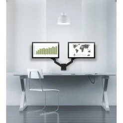 Mount-It! Dual Arm Monitor Wall Mount For 19"-27" Displays (MI-766) -Ergot Office Furniture Shop sp49721652 s7