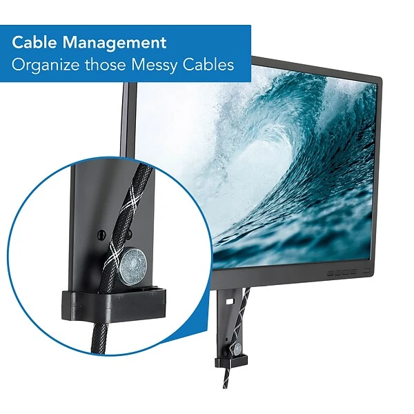 Mount-It! Cubicle Monitor Mount For 17"-32" Displays (MI-785) 4 Mount-It! Cubicle Monitor Mount For 17"-32" Displays (MI-785) - Image 4
