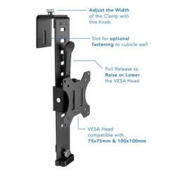 Mount-It! Cubicle Monitor Mount For 17"-32" Displays (MI-785) 7 Mount-It! Cubicle Monitor Mount For 17"-32" Displays (MI-785) -Ergot Office Furniture Shop sp49721692 s7