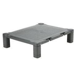 Mind Reader Adjustable Plastic Monitor/ Laptop Stand, Black (PLMONST-BLK) -Ergot Office Furniture Shop sp50899344 s7