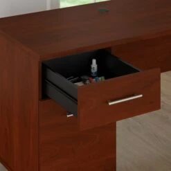 Bush Furniture Somerset 72W Office Desk With Drawers, Hansen Cherry (WC81772) -Ergot Office Furniture Shop sp50982975 s7